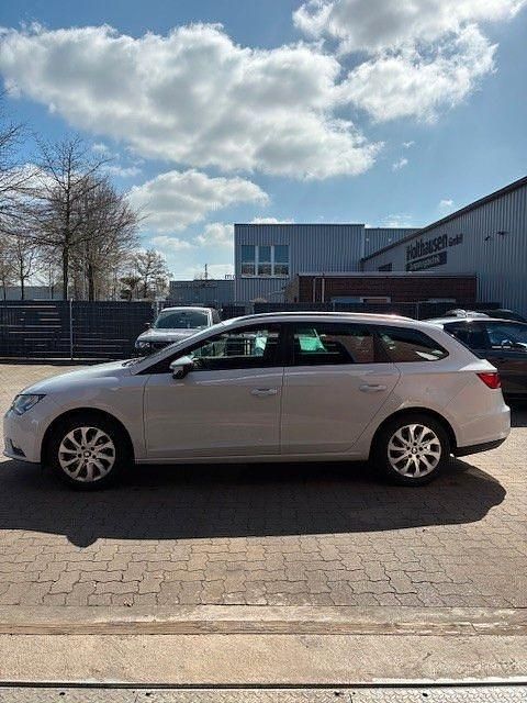 Gebraucht Seat Leon ST Style 105 PS (77 kW) 2015 Weiß Kombi