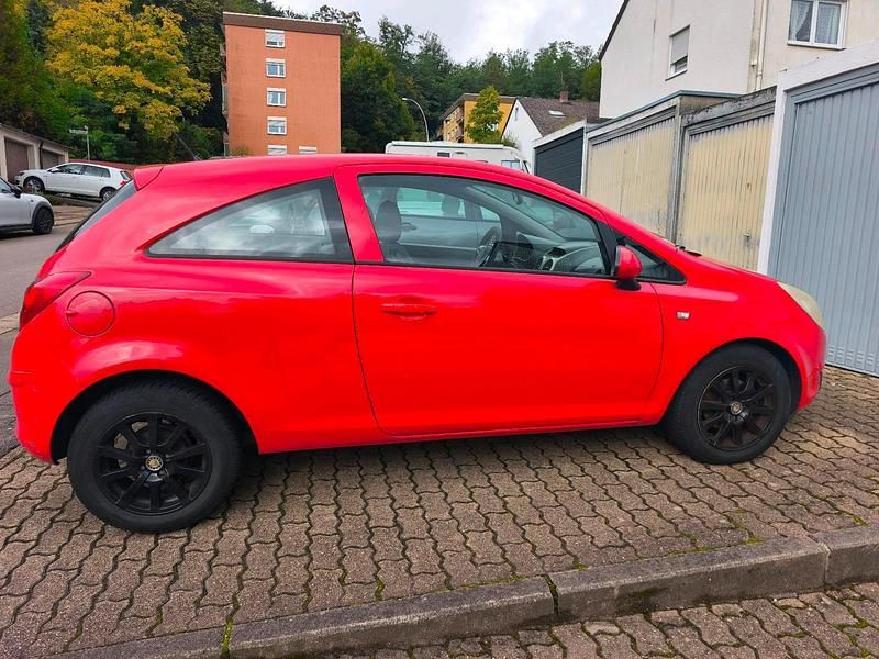 Rot Gebraucht 2009 Opel Corsa Kleinwagen | 1.300 € (Guter Preis) - Bild 1/4