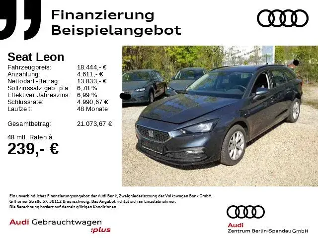 Gebraucht Seat Leon ST Style 110 PS (80 kW) 2022 Grau Kombi