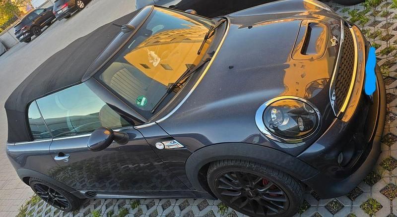 Blau Gebraucht 2012 Mini John Cooper Works Cabriolet Cabrio | 10.249 € (Guter Preis) - Bild 1/4