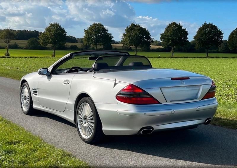 Silber Gebraucht 2003 Mercedes SL350 Cabrio | 25.500 € - Bild 1/4