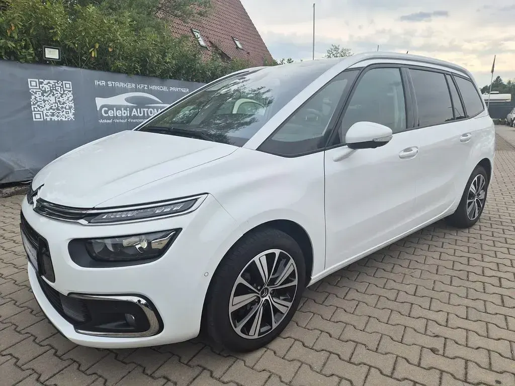 Gebraucht Citroën Grand C4 Picasso Shine 131 PS (96 kW) 2018 Weiß Van / Kleinbus