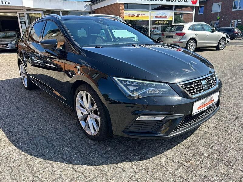 Schwarz Gebraucht 2017 Seat Leon ST FR Kombi | 9.390 € (Fairer Preis) - Bild 1/4