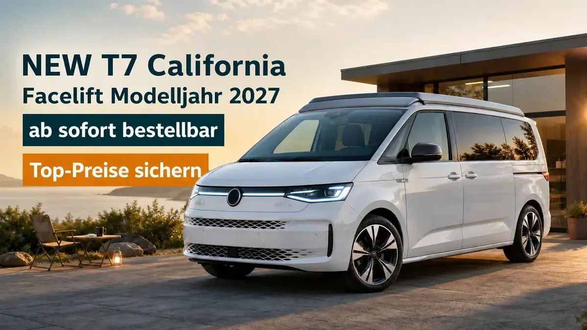 Neu VW California Pro 150 PS (110 kW) 2026 Van