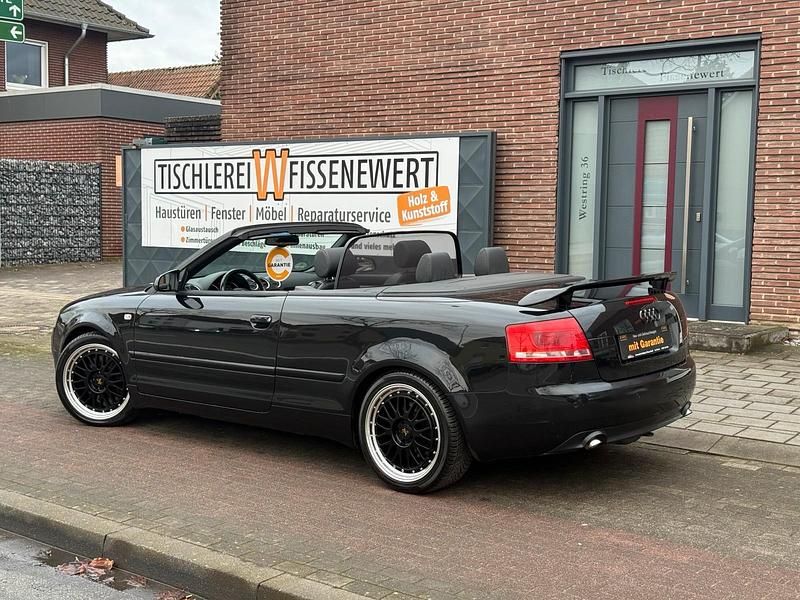Gebraucht Audi A4 Cabriolet S-Line 232 PS (170 kW) 2007 Schwarz Cabrio