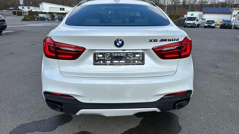 Gebraucht BMW X6 381 PS (280 kW) 2018 Mineralweiss metallic SUV