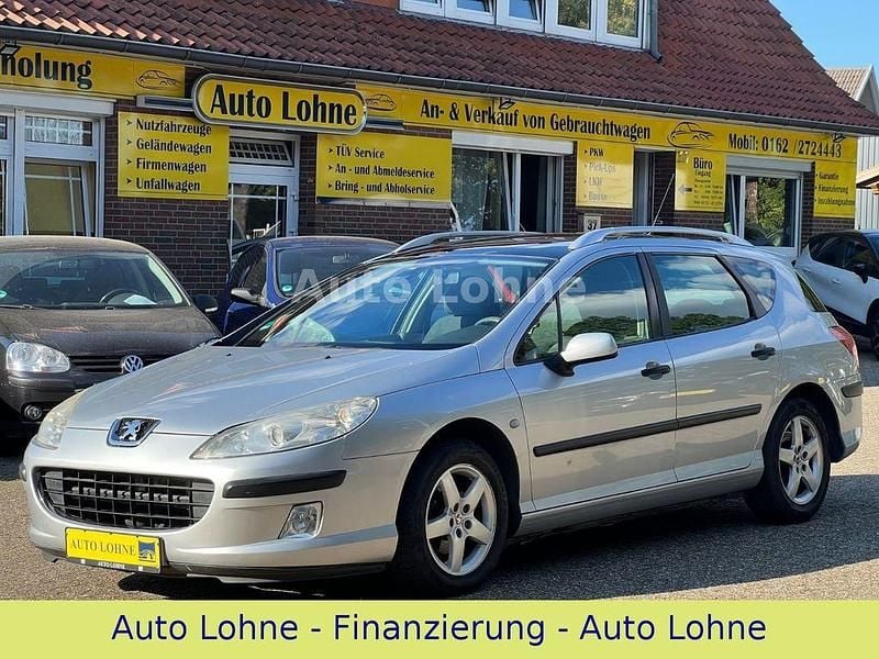 Lackierung aluminiumgrau/meta Gebraucht 2005 Peugeot 407 Basis Kombi | 900 € (Superpreis) - Bild 1/4