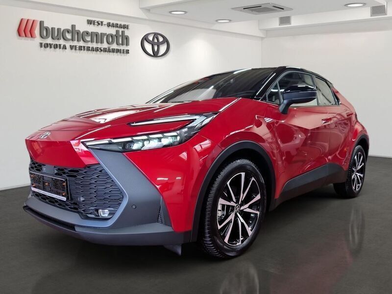 Karmina rot Neu 2024 Toyota C-HR Team SUV | 32.900 € (Teuer) - Bild 1/4