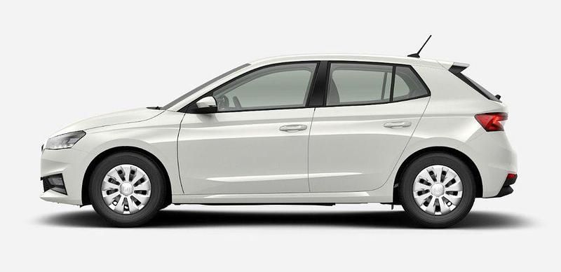 Neu Skoda Fabia Essence 80 PS (58 kW) 2025 Weiß Limousine