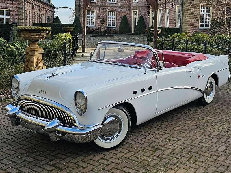 Weiß Gebraucht 1954 Buick Roadmaster Cabrio | 76.950 € - Bild 1/4
