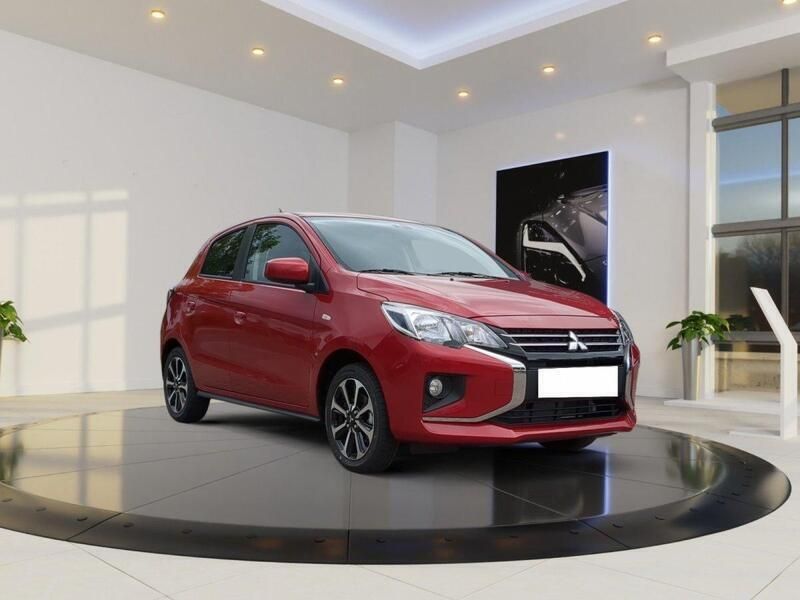 Bordeauxrot (p57) Gebraucht 2024 Mitsubishi Space Star Select+ Limousine | 16.779 € (Teuer) - Bild 1/4