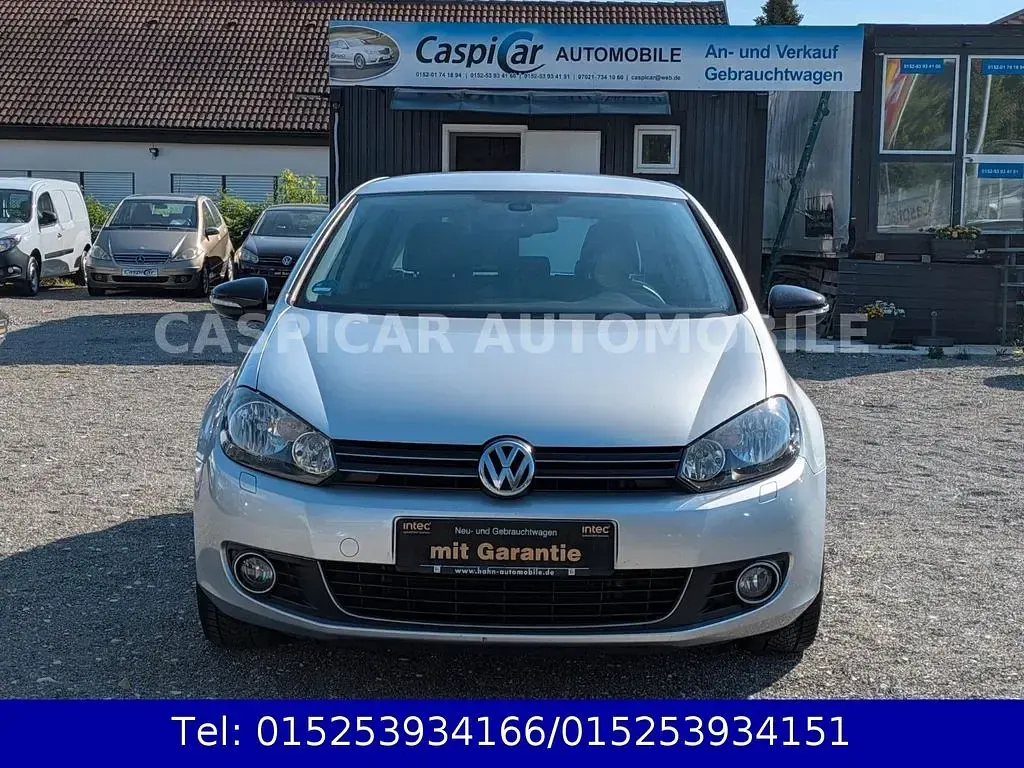 Gebraucht VW Golf VI Style 80 PS (58 kW) 2011 Silber Kleinwagen
