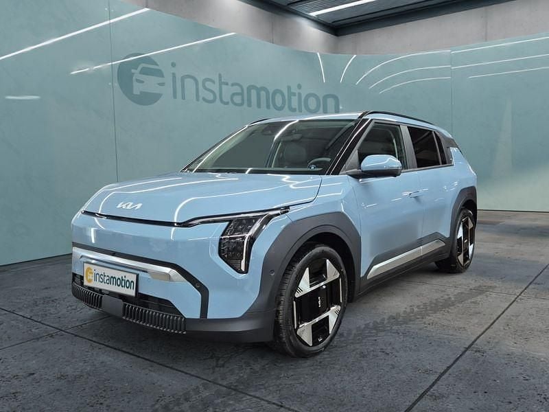 Blau Gebraucht 2024 Kia EV3 SUV | 46.799 € (Teuer) - Bild 1/4