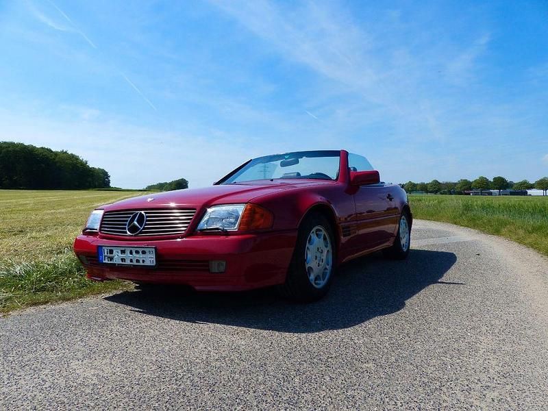 Rot Gebraucht 1994 Mercedes SL500 Cabrio | 13.900 € - Bild 1/4