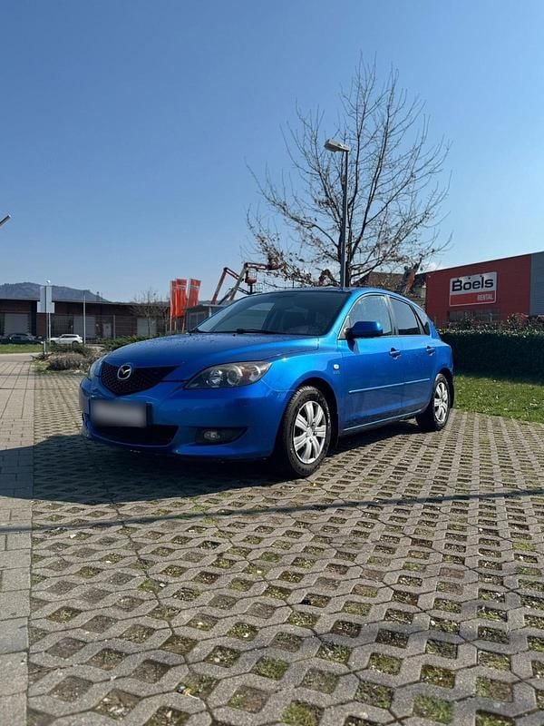 Gebraucht Mazda 3 Comfort 105 PS (77 kW) 2006 Blau Kleinwagen