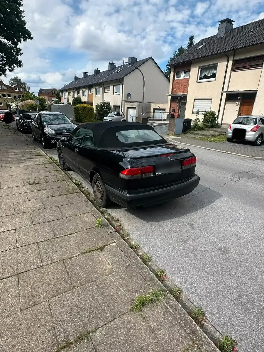Gebraucht Saab 9-3 131 PS (96 kW) 1999 Schwarz Cabrio