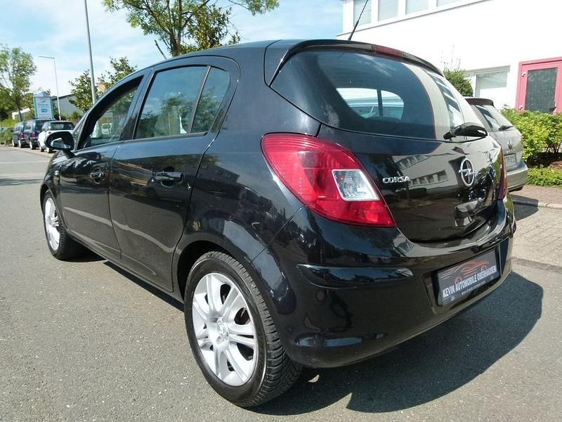Gebraucht Opel Corsa Edition 90 PS (66 kW) 2008 Schwarz Limousine