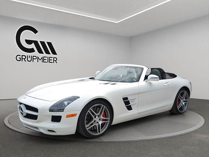 Weiß Gebraucht 2012 Mercedes SLS AMG AMG Cabrio | 149.888 € - Bild 1/4
