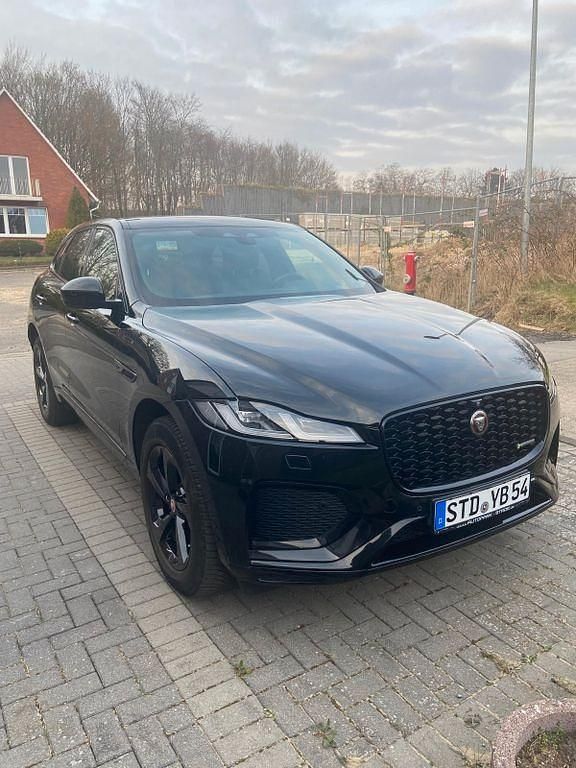 Schwarz Gebraucht 2022 Jaguar F-Pace R-Dynamic SUV | 30.800 € (Guter Preis) - Bild 1/4