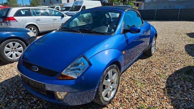 Blau Gebraucht 2003 Ford StreetKa Cabrio | 2.190 € (Fairer Preis) - Bild 1/4