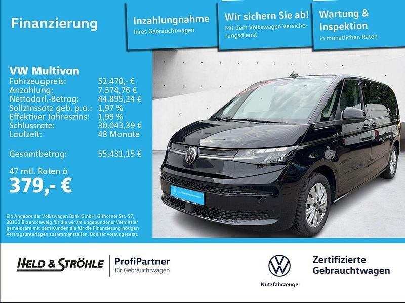 Schwarz Gebraucht 2024 VW T7 Life Van | 52.470 € (Guter Preis) - Bild 1/3
