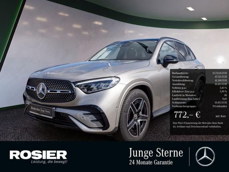 Silber / mojavesilber Gebraucht 2024 Mercedes GLC200 Advanced Plus SUV | 54.485 € (Fairer Preis) - Bild 1/4