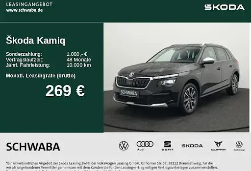 Gebraucht Skoda Kamiq ScoutLine 110 PS (80 kW) 2022 Schwarz SUV