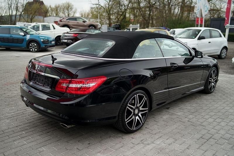 Gebraucht Mercedes E350 306 PS (225 kW) 2013 Obsidianschwarz  metalliclack Cabrio