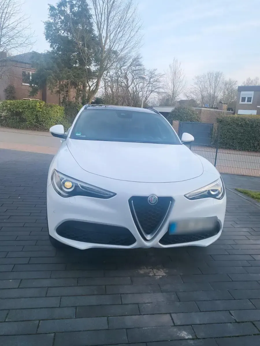 Gebraucht Alfa Romeo Stelvio 280 PS (205 kW) 2018 Weiß SUV