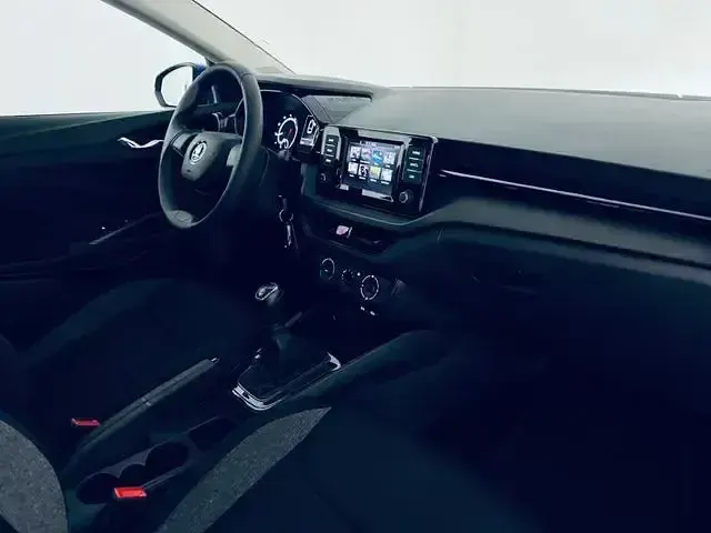 Gebraucht Skoda Fabia 65 PS (47 kW) 2021 Blau Kleinwagen