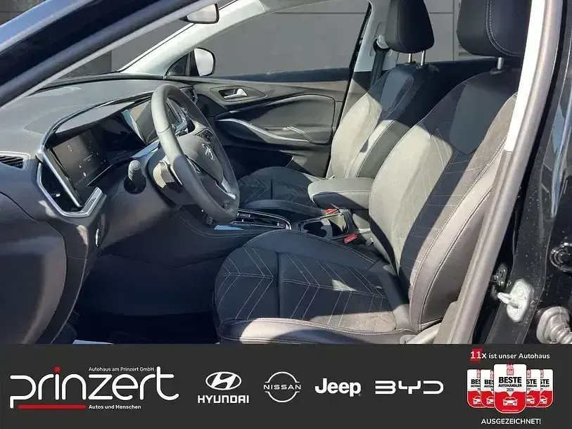 Gebraucht Opel Grandland X GS Line 131 PS (96 kW) 2024 Lackierung schwarz perla nera/metallic klarlack SUV