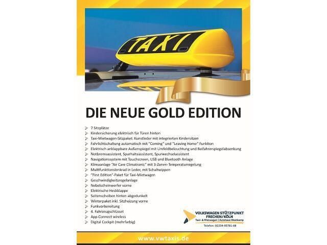 Gebraucht VW Touran Edition 150 PS (110 kW) 2022 Gelb Van / Kleinbus