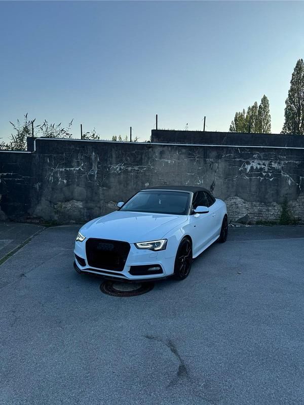Weiß Gebraucht 2014 Audi A5 Cabriolet Comfort Cabrio | 14.899 € (Fairer Preis) - Bild 1/4