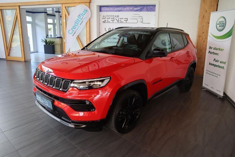 Rot Gebraucht 2023 Jeep Compass SUV | 24.990 € (Superpreis) - Bild 1/2