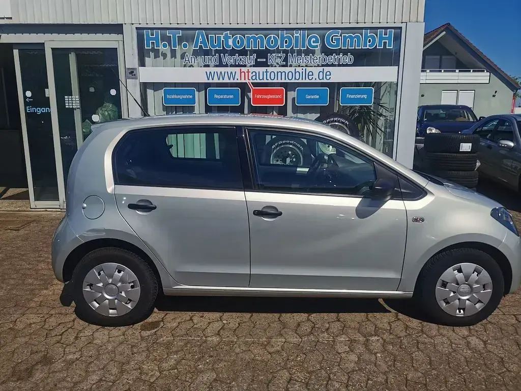 Begagnad Seat Mii Reference 75 HK (55 kW) 2013 Silver Halvkombi