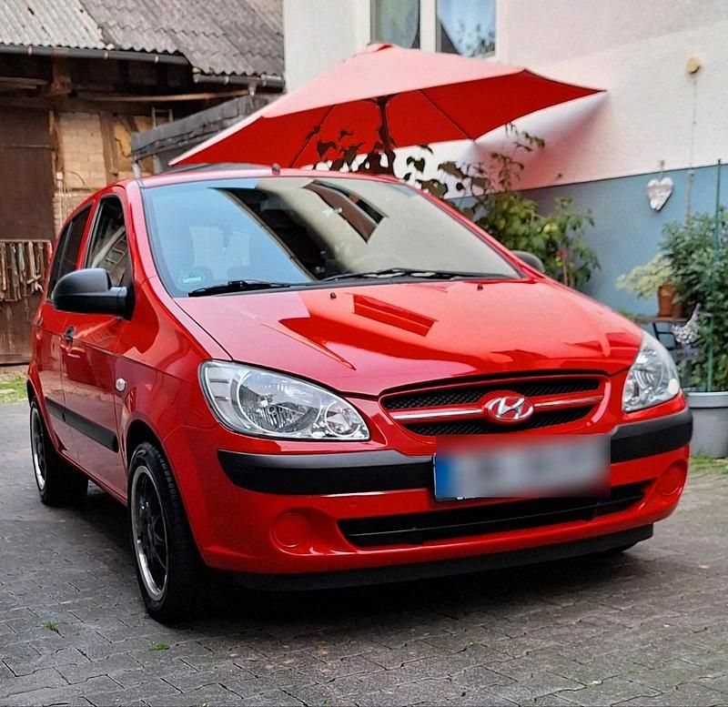 Rot Gebraucht 2008 Hyundai Getz Kleinwagen | 1.950 € - Bild 1/4