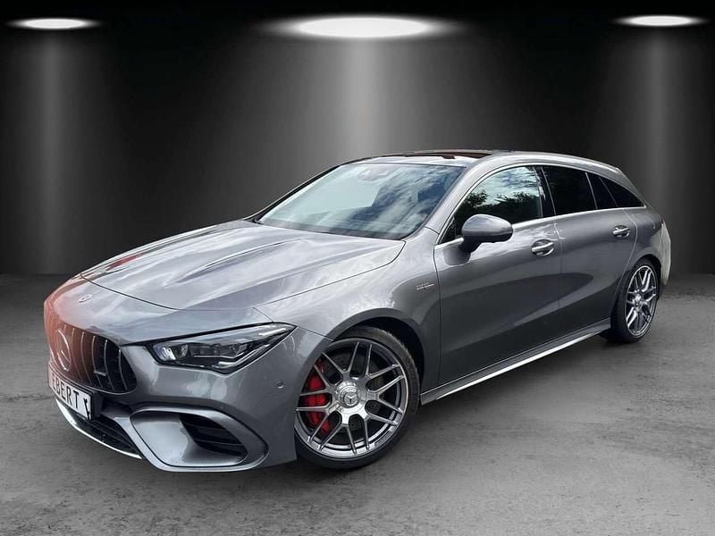 Mountaingrau Gebraucht 2021 Mercedes CLA45 AMG AMG Kombi | 42.880 € (Guter Preis) - Bild 1/4