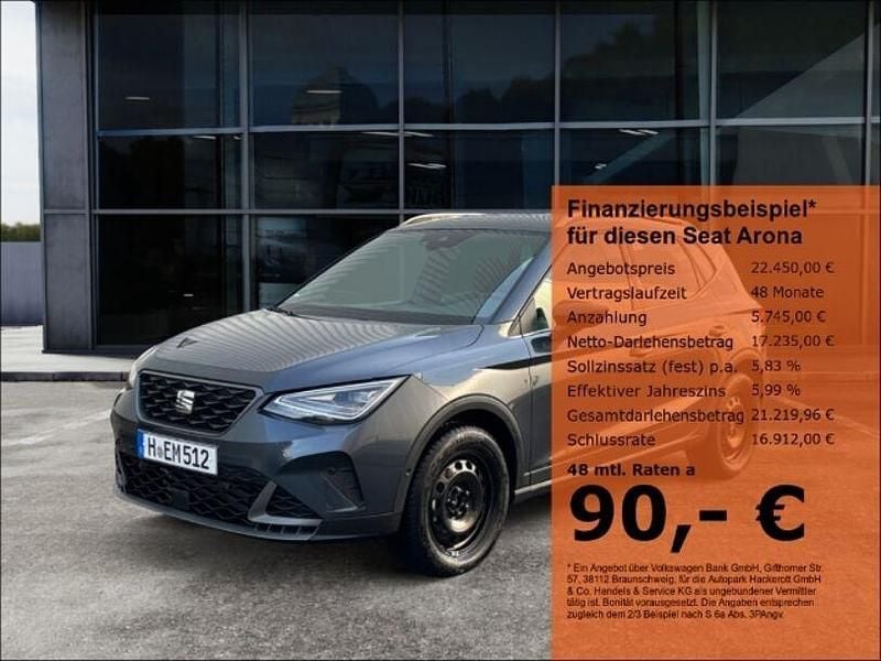 Grau Gebraucht 2024 Seat Arona FR SUV | 24.680 € (Etwas zu teuer) - Bild 1/4