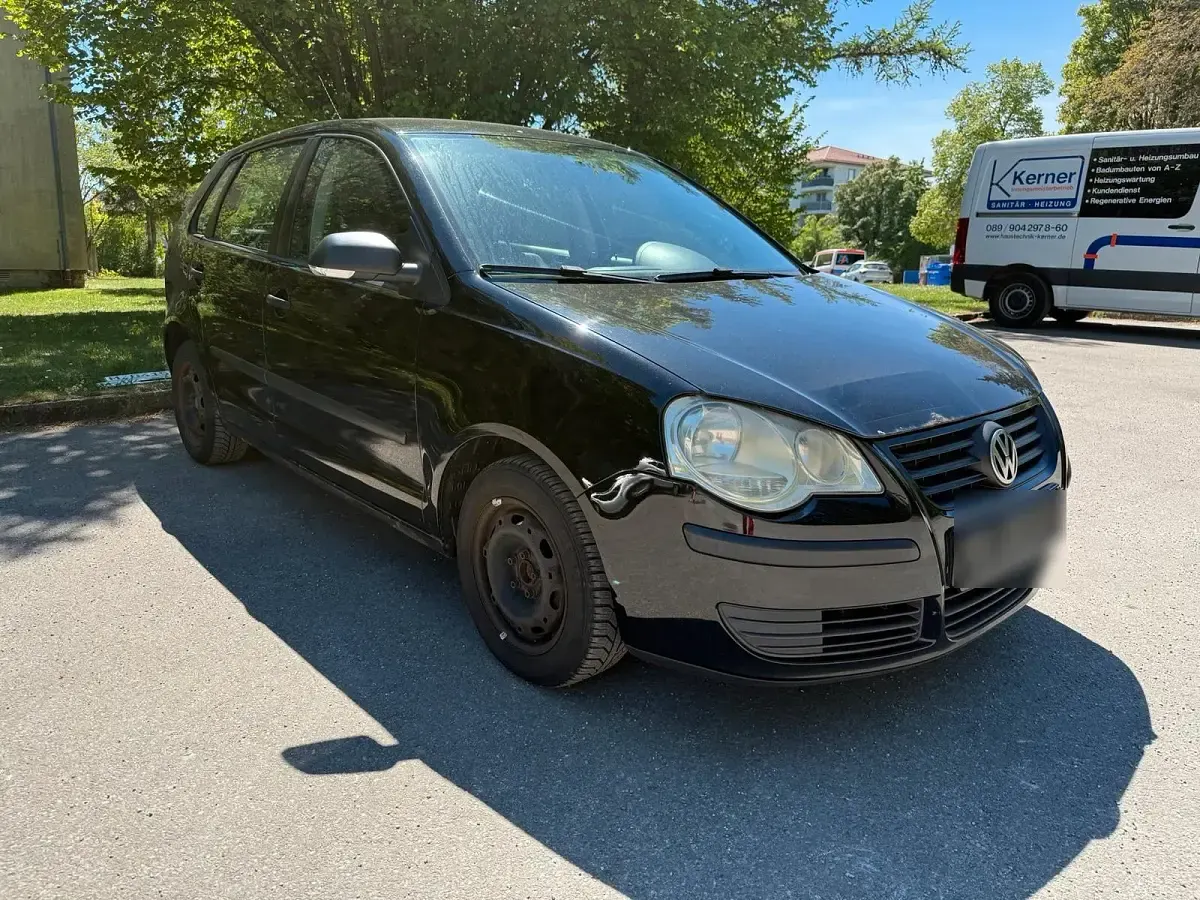 Gebraucht VW Polo Edition 80 PS (58 kW) 2007 Schwarz Kleinwagen