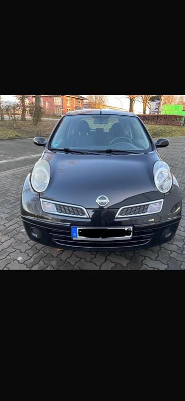 Schwarz Gebraucht 2007 Nissan Micra Kleinwagen | 1.900 € (Fairer Preis) - Bild 1/4