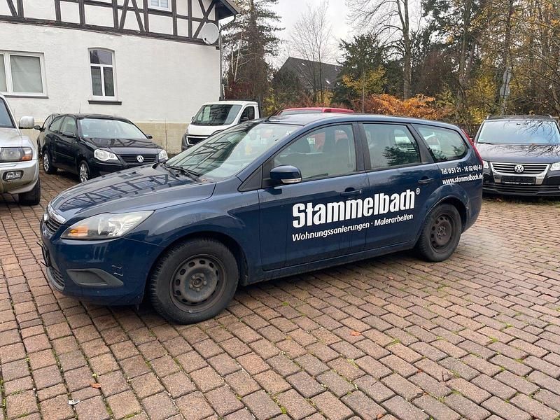 Gebraucht Ford Focus Style 109 PS (80 kW) 2009 Blau Kombi