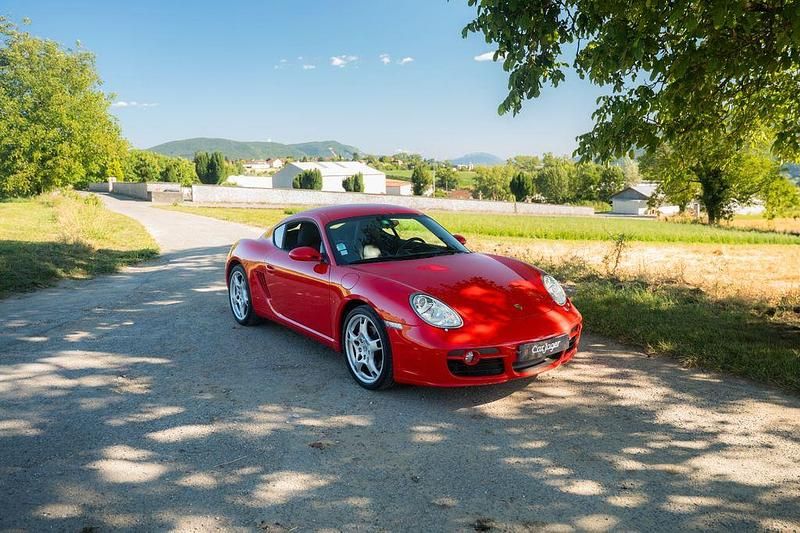 Rot Gebraucht 2009 Porsche Cayman S Coupé | 39.000 € (Etwas zu teuer) - Bild 1/4