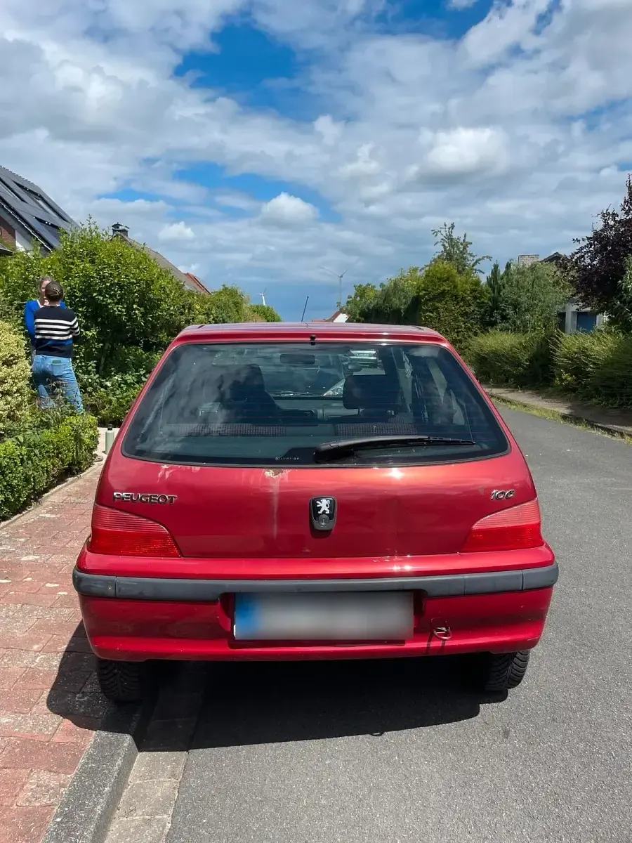 Gebraucht Peugeot 106 75 PS (55 kW) 2002 Rot Kleinwagen