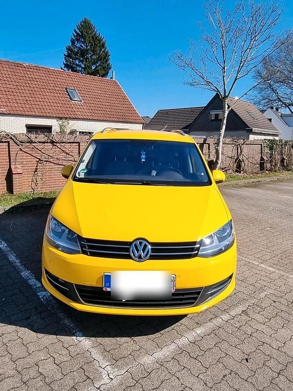 Gebraucht VW Sharan 2012 Gelb Van / Kleinbus