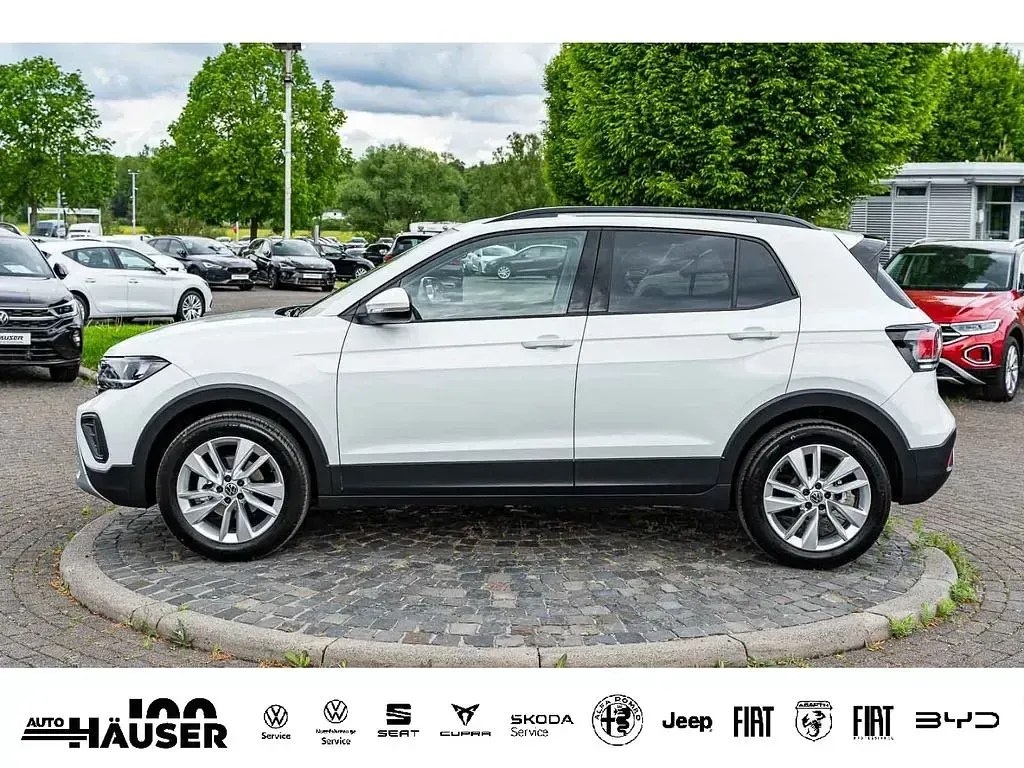 Gebraucht VW T-Cross Goal 116 PS (85 kW) 2025 Weiß SUV
