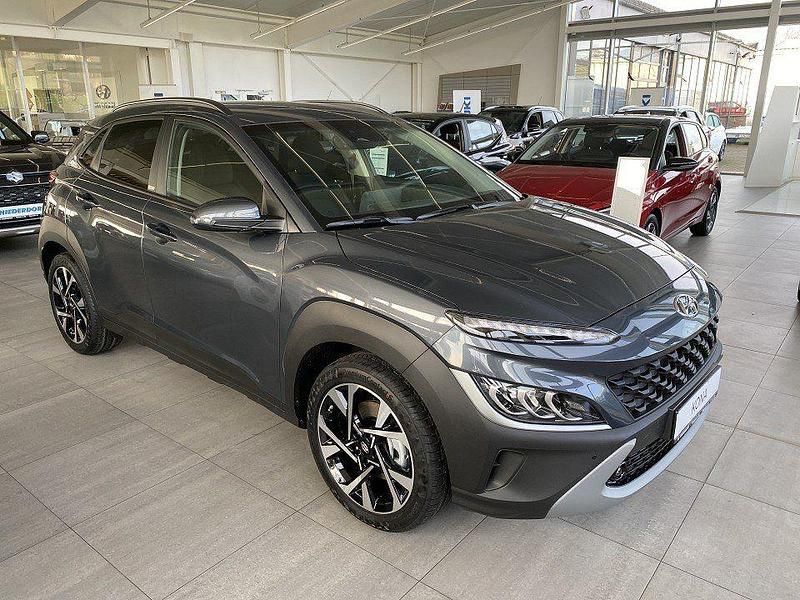 Dark knight (metallic) Gebraucht 2021 Hyundai Kona Intro Edition SUV | 19.500 € (Fairer Preis) - Bild 1/4