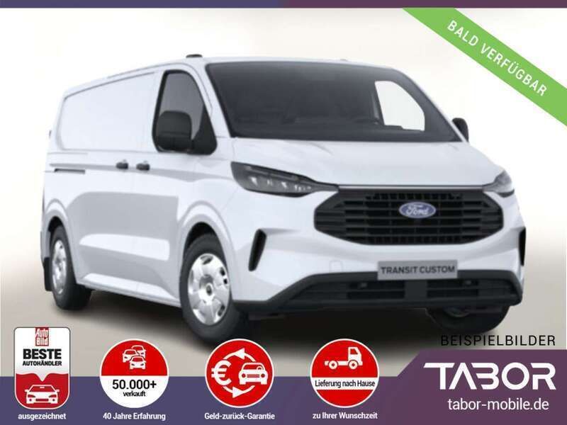 Frozen white Neu 2024 Ford Transit Custom Trend Van / Kleinbus | 33.488 € (Superpreis) - Bild 1/4