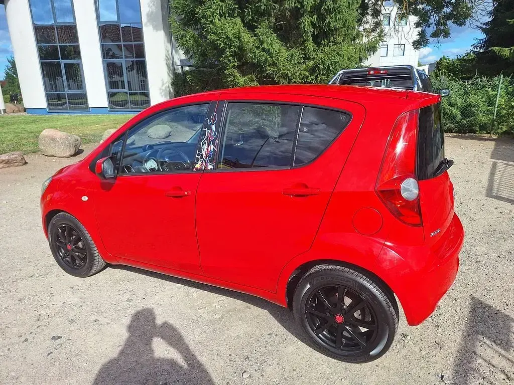 Gebraucht Opel Agila Edition 86 PS (63 kW) 2009 Rot Kleinwagen