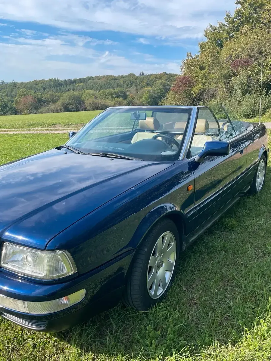 Brugt Audi Cabriolet 125 HK (91 kW) 1998 Blå Cabriolet