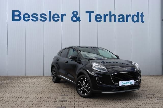 Obsidianschwarz metallic Gebraucht 2021 Ford Puma Titanium X SUV | 19.990 € (Guter Preis) - Bild 1/4